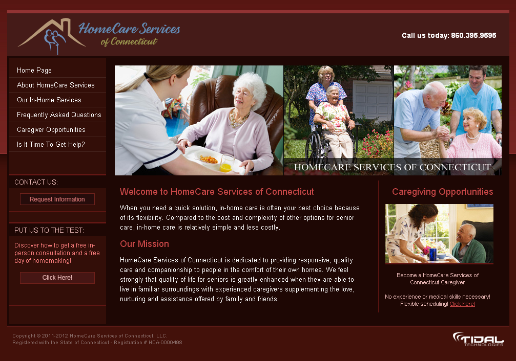 Serving the Niantic, Connecticut Area at Home Care Services of Connecticut