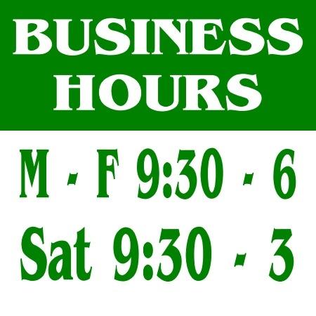 Store Hours