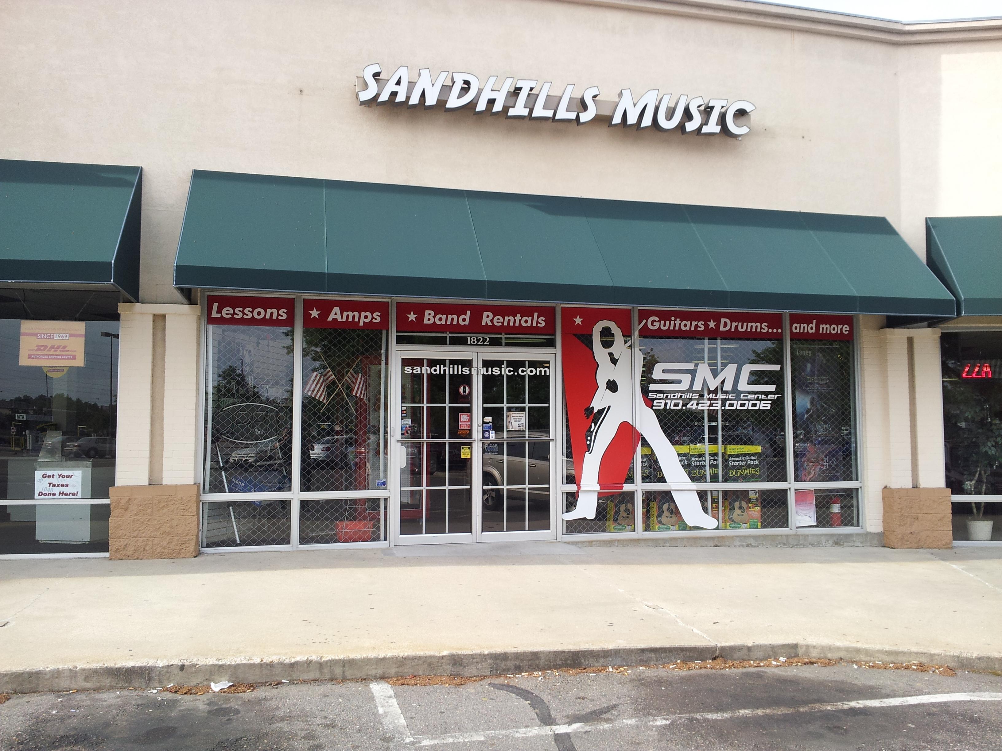 Sandhills Music in Bordeaux Shopping Center