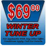 $69 winter heating system tune up special