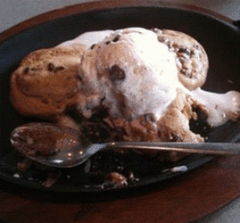 Fresh baked Cookies with Ice Cream - Still Sizzlin'