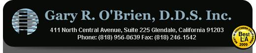 Gary R. O'Brien DDS, Inc