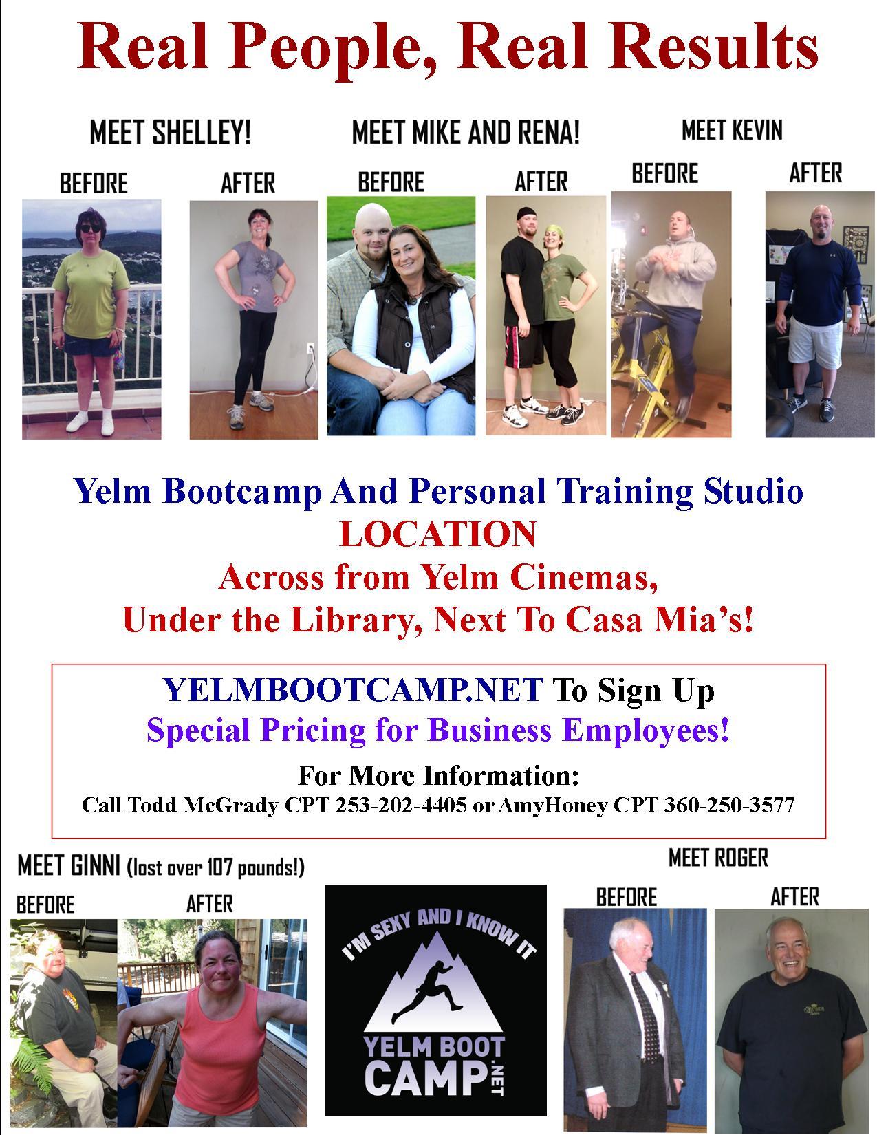 Yelm Bootcamp and Personal Training Studio