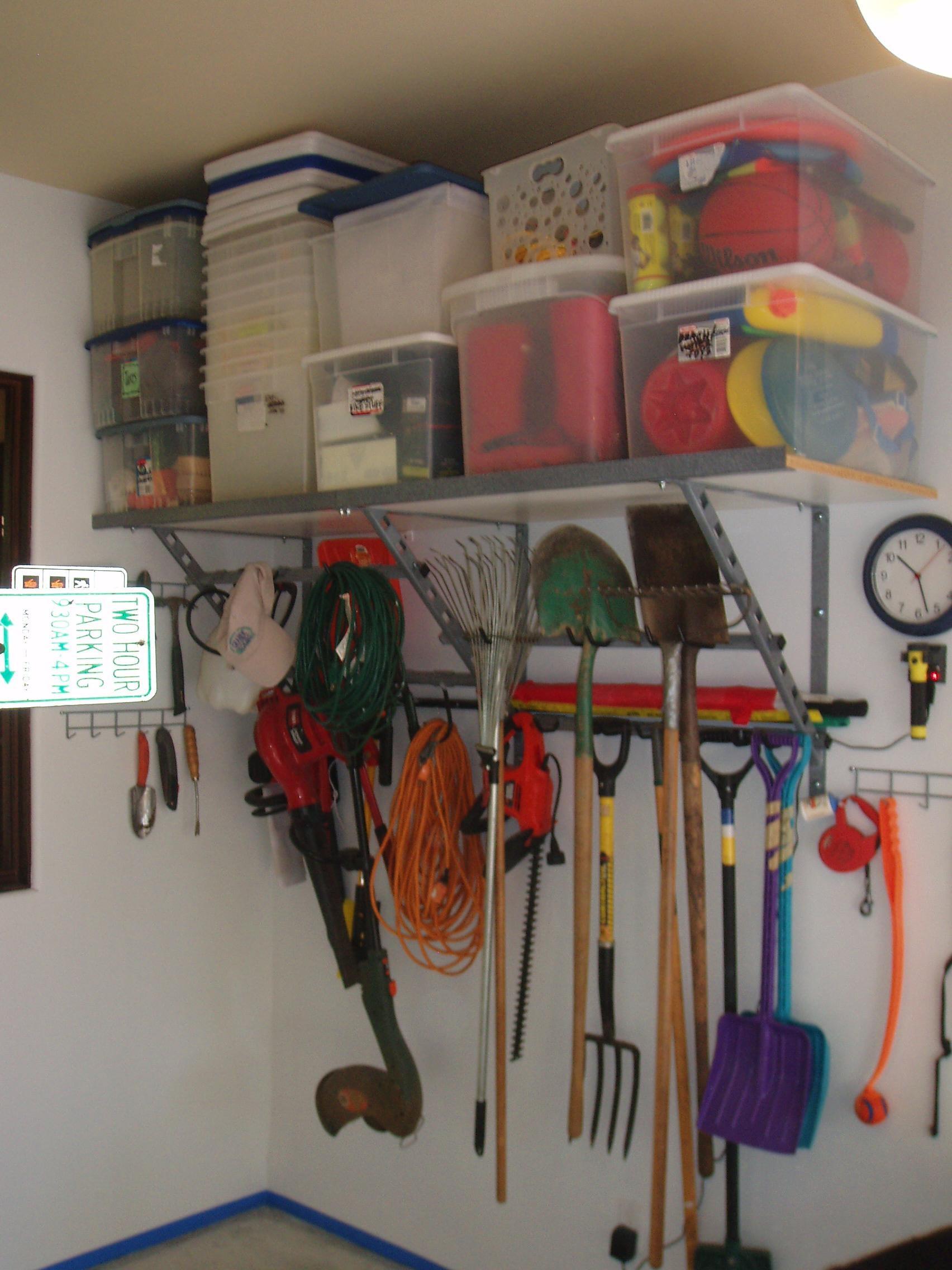 Garage Shelving Bay Area Ideas