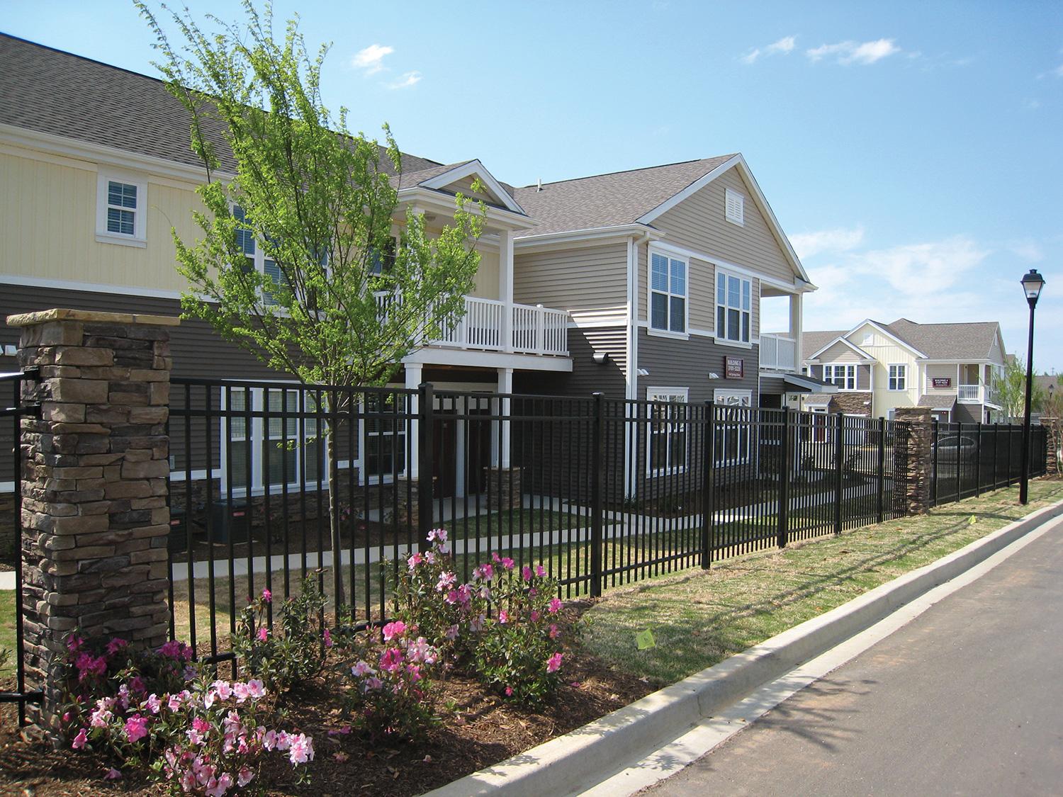 Every apartment home has a private entry.