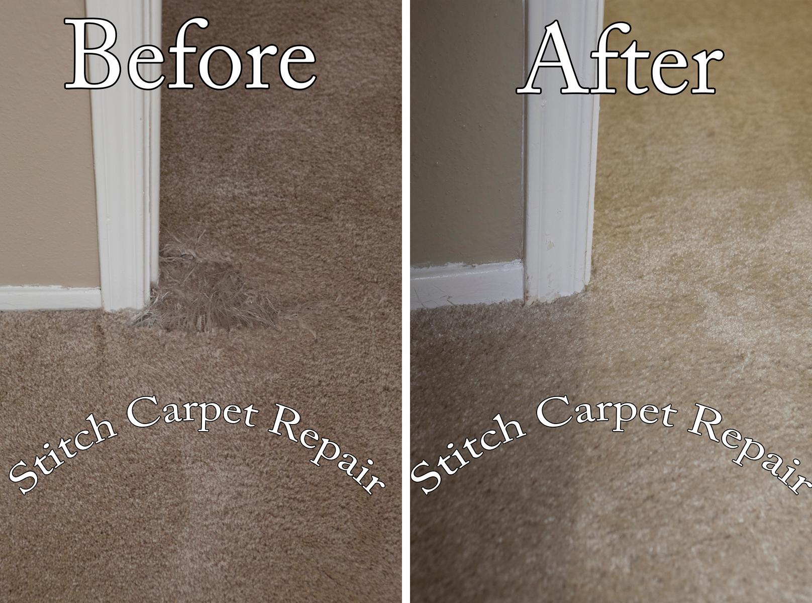 Stitch Carpet Repair