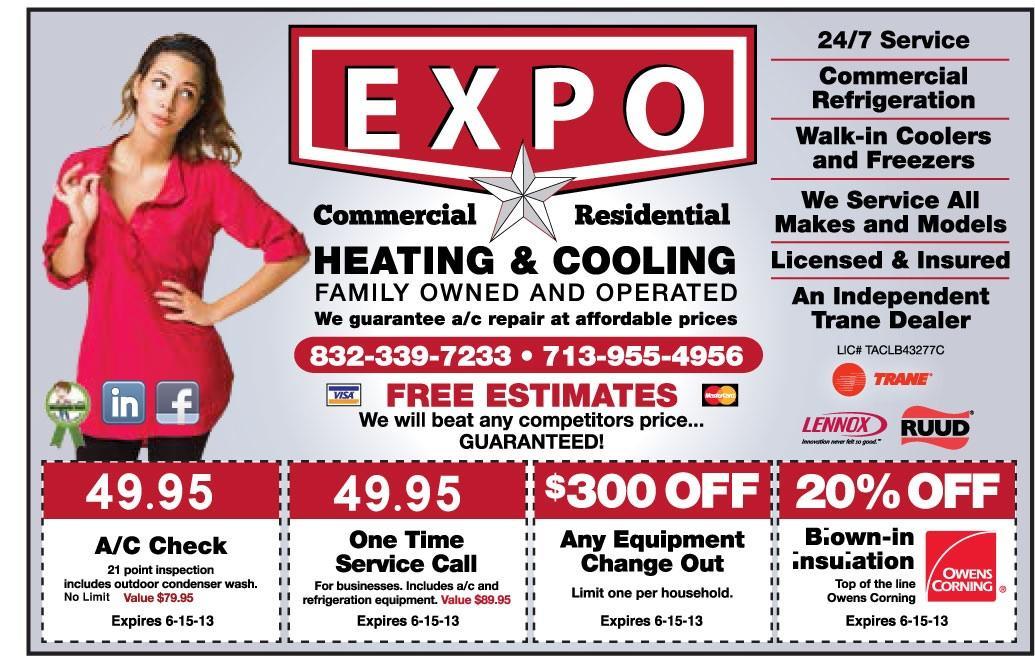 Expo specials