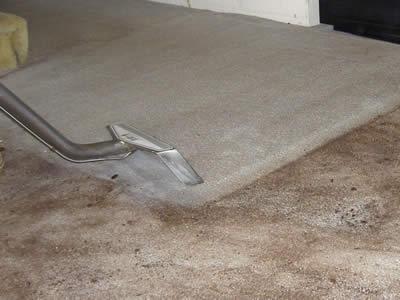 truck mounted carpet cleaning process