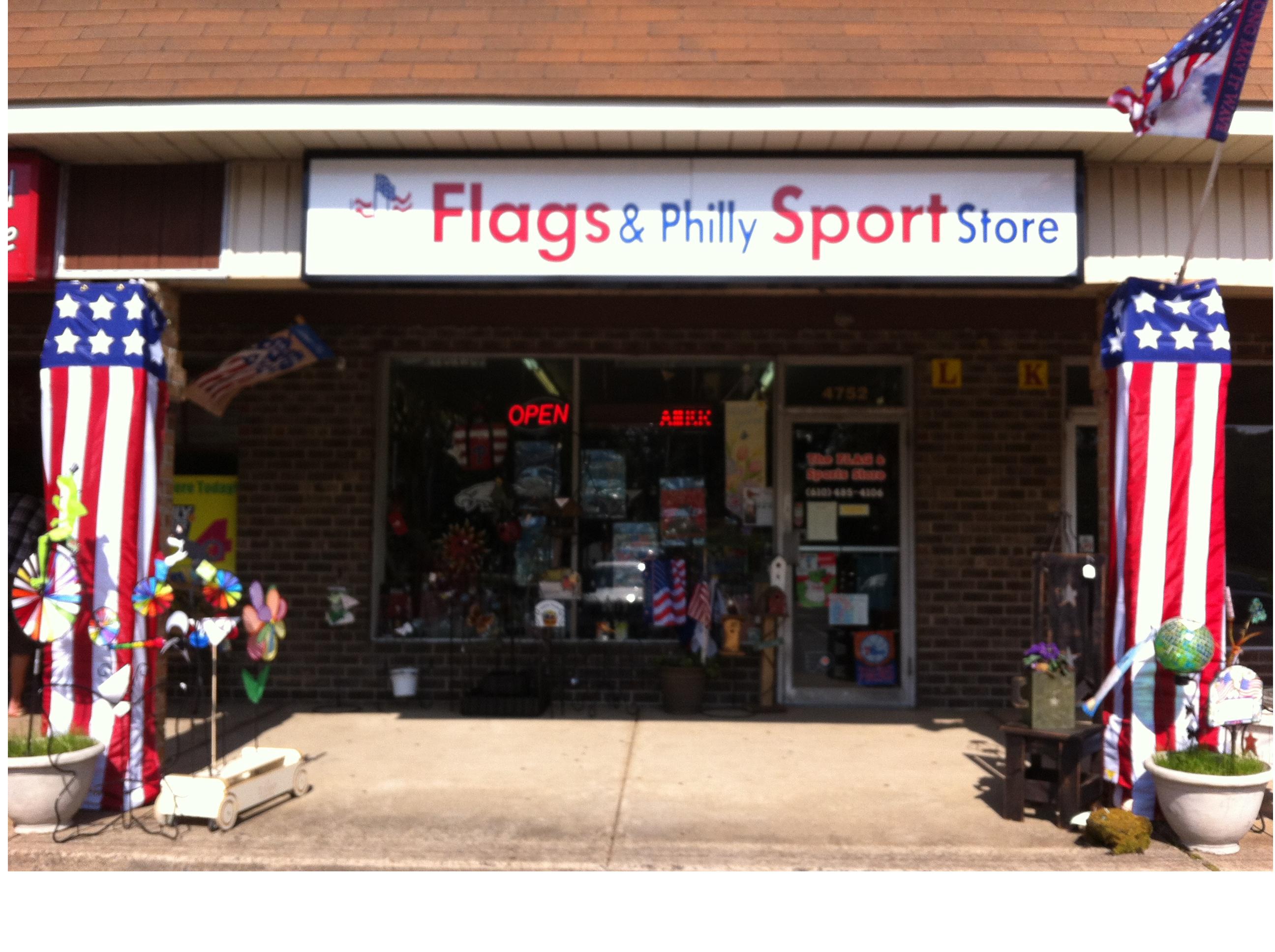 Del Val Flags & The Philly Sports Store