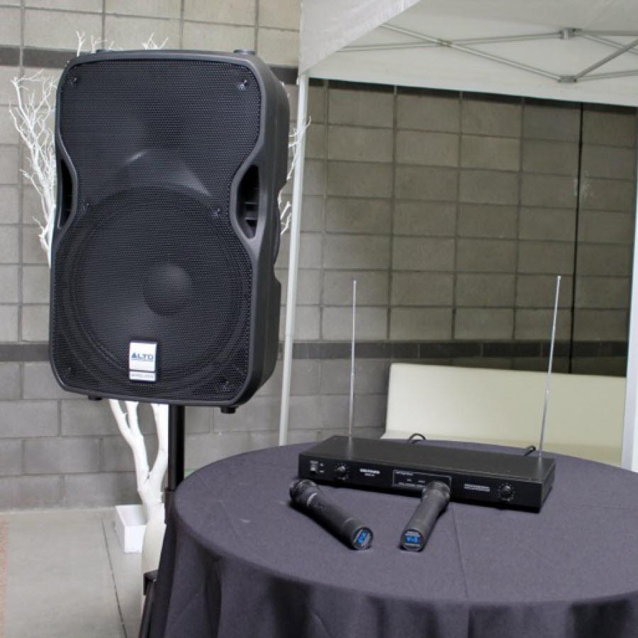 Audio Equipment Rental