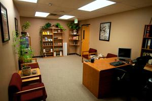 Healthy Lives Acupuncture Waiting Room