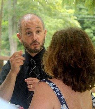 Interpreting for a wedding in Ellicott City