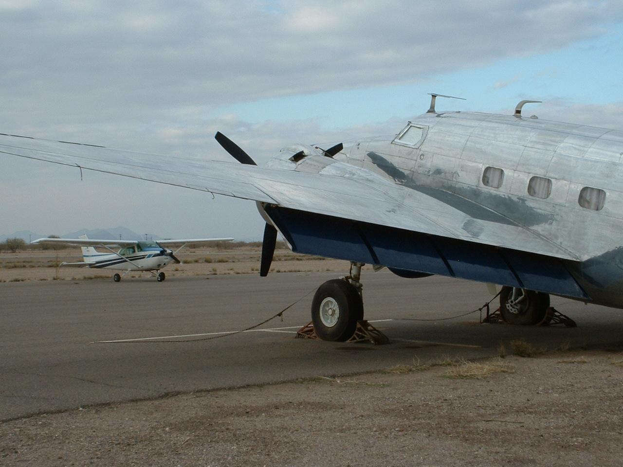 Flight to Eloy, AZ