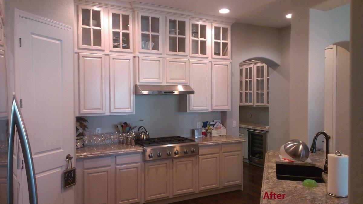 French Antique White Kitchen