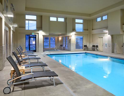 Take advantage of the generous indoor swimming pool.