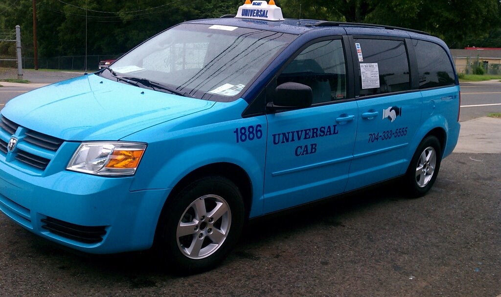 GPS dispatched Charlotte Taxi Service