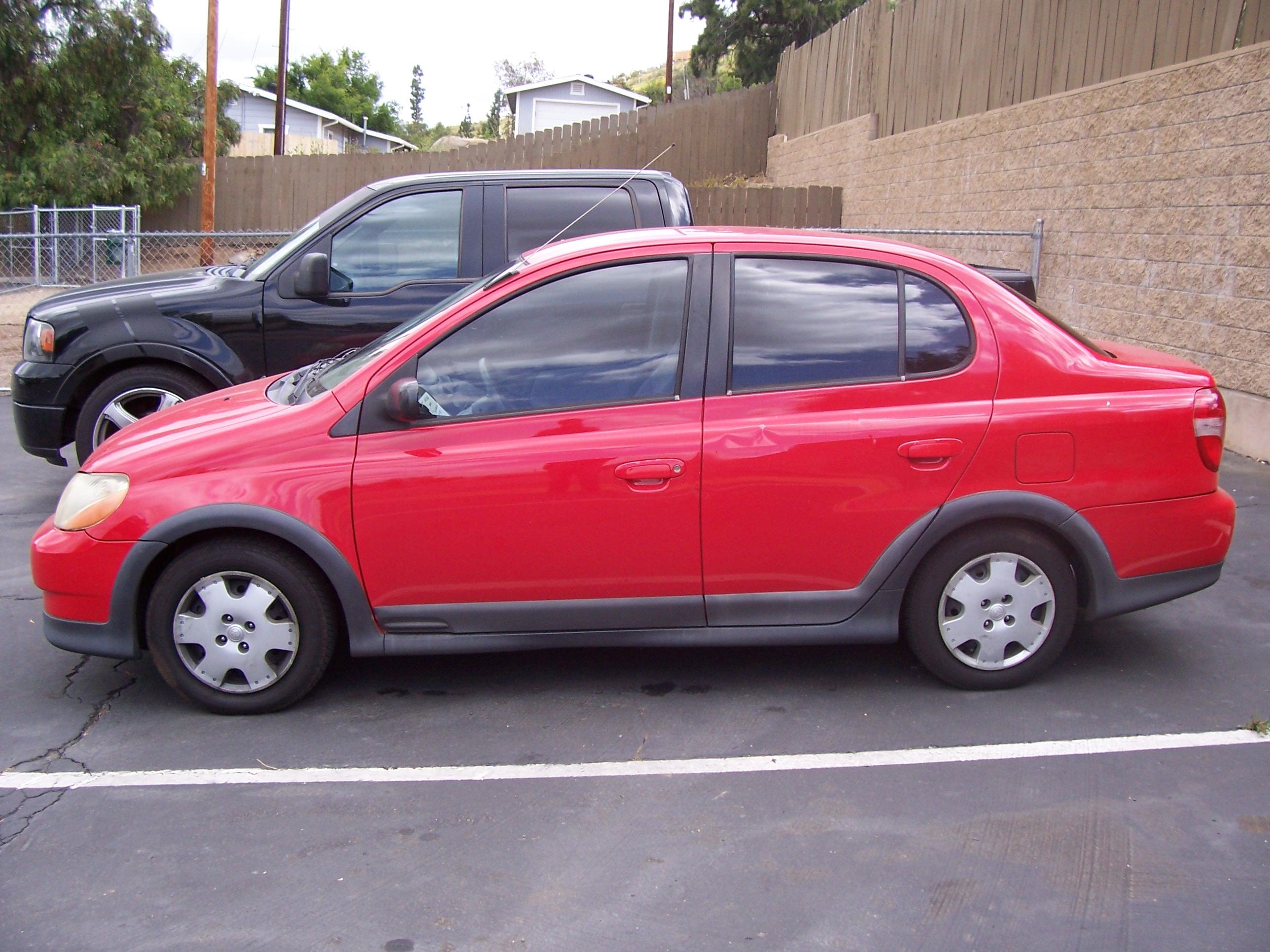 toyota echo with window tint