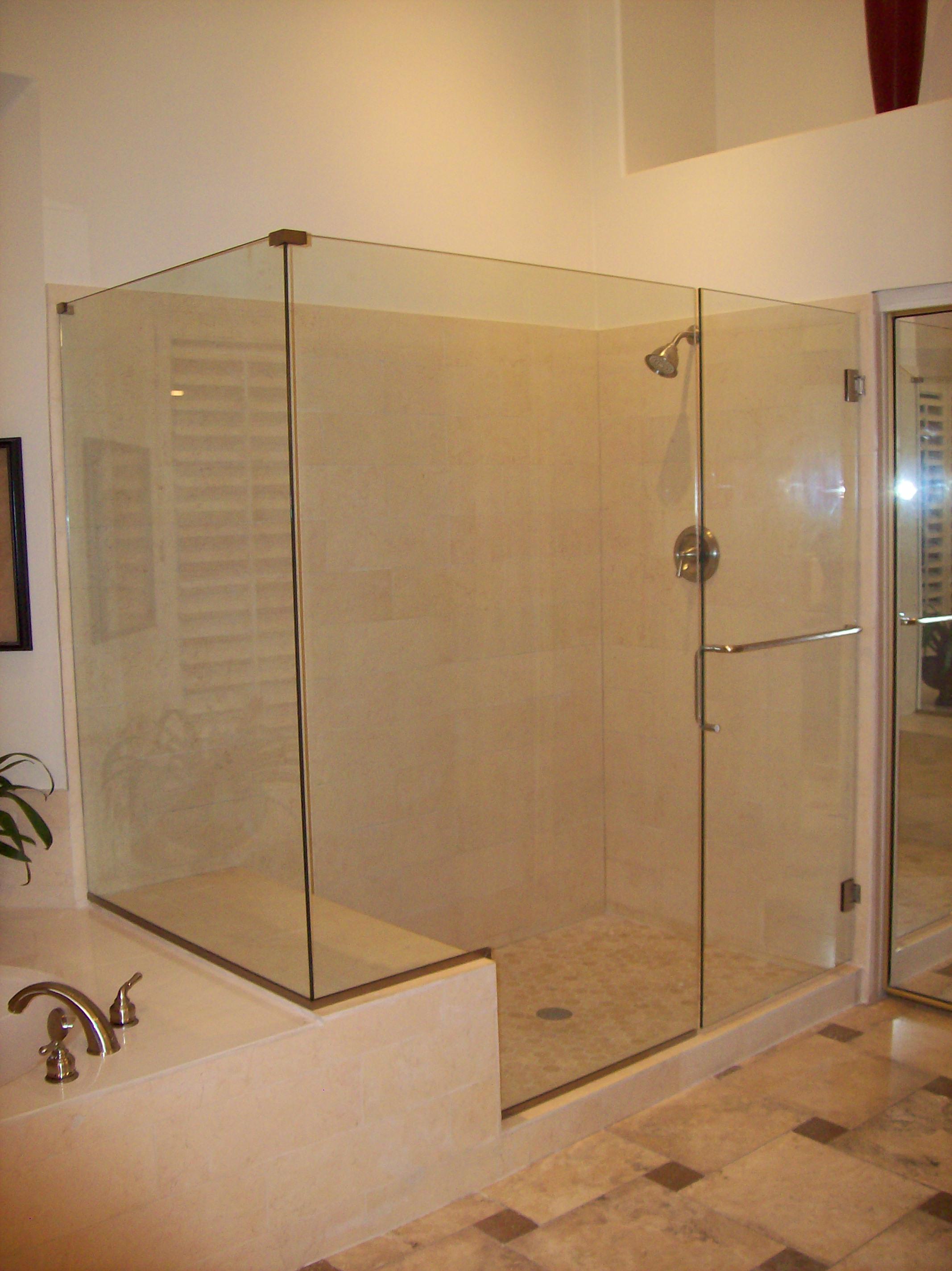 Frameless Shower Enclosure