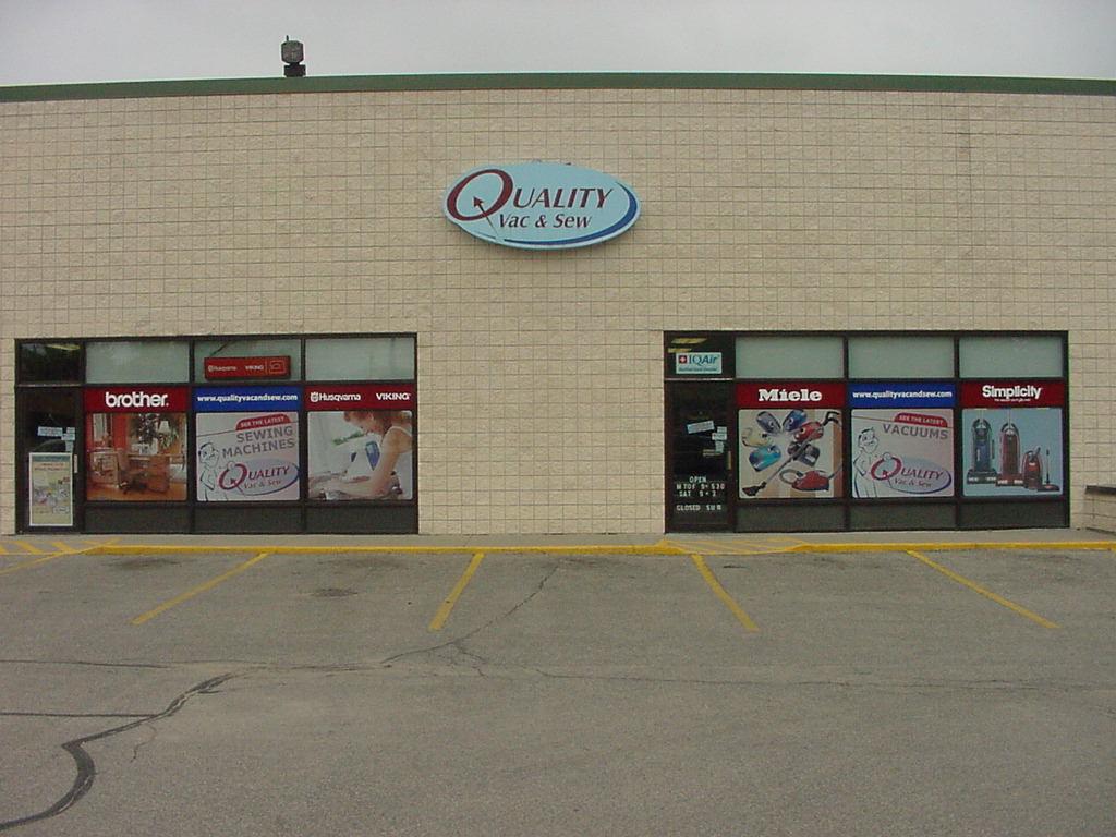 Quality Vac & Sew Store-Front Parking