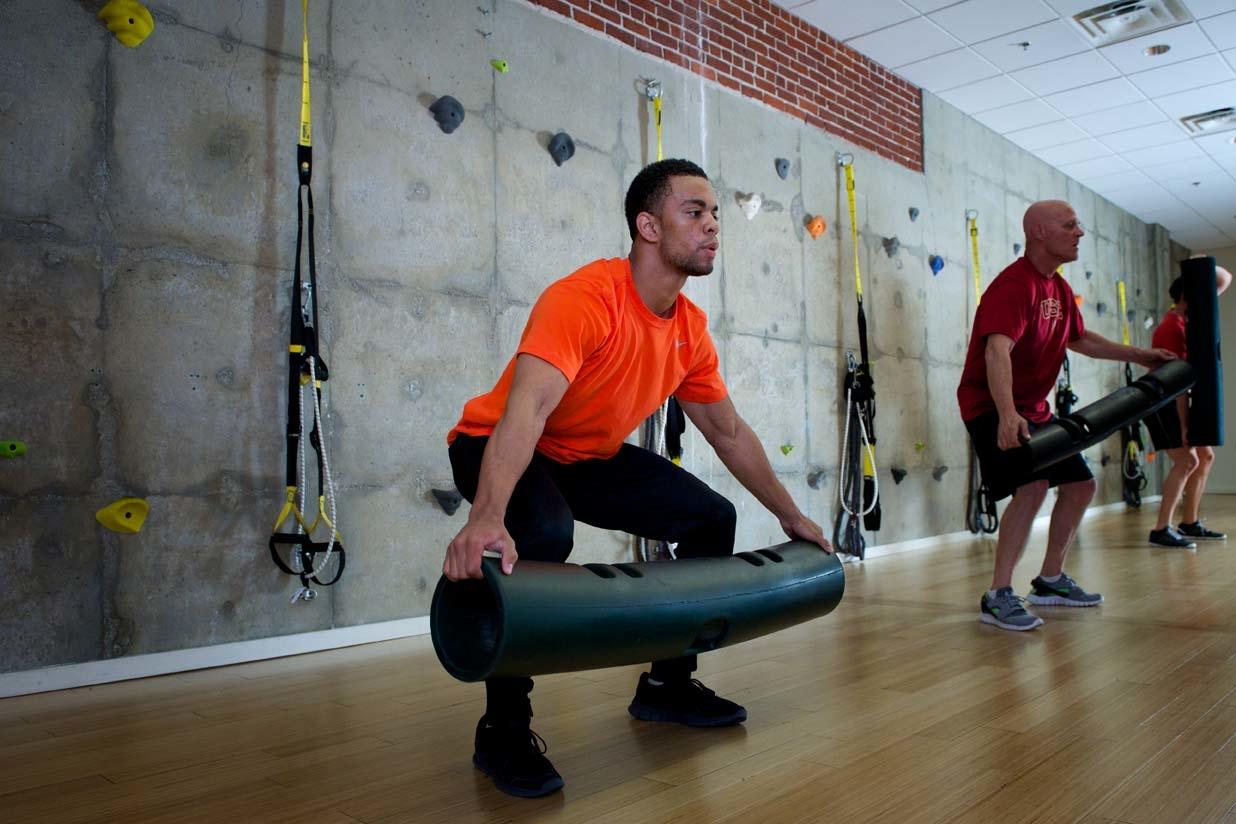 Use cutting training tools from ViPR, TRX, and Corestick.