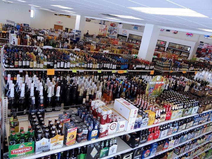 Over 7,000 square feet of beer, wine & spirits