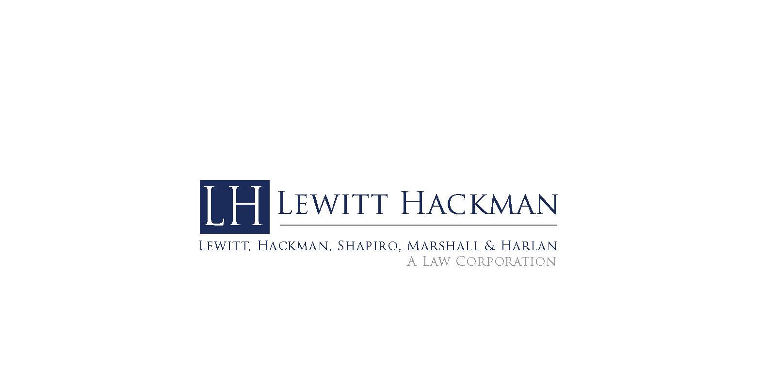 Los Angeles Business Law Attorneys - Lewitt Hackman