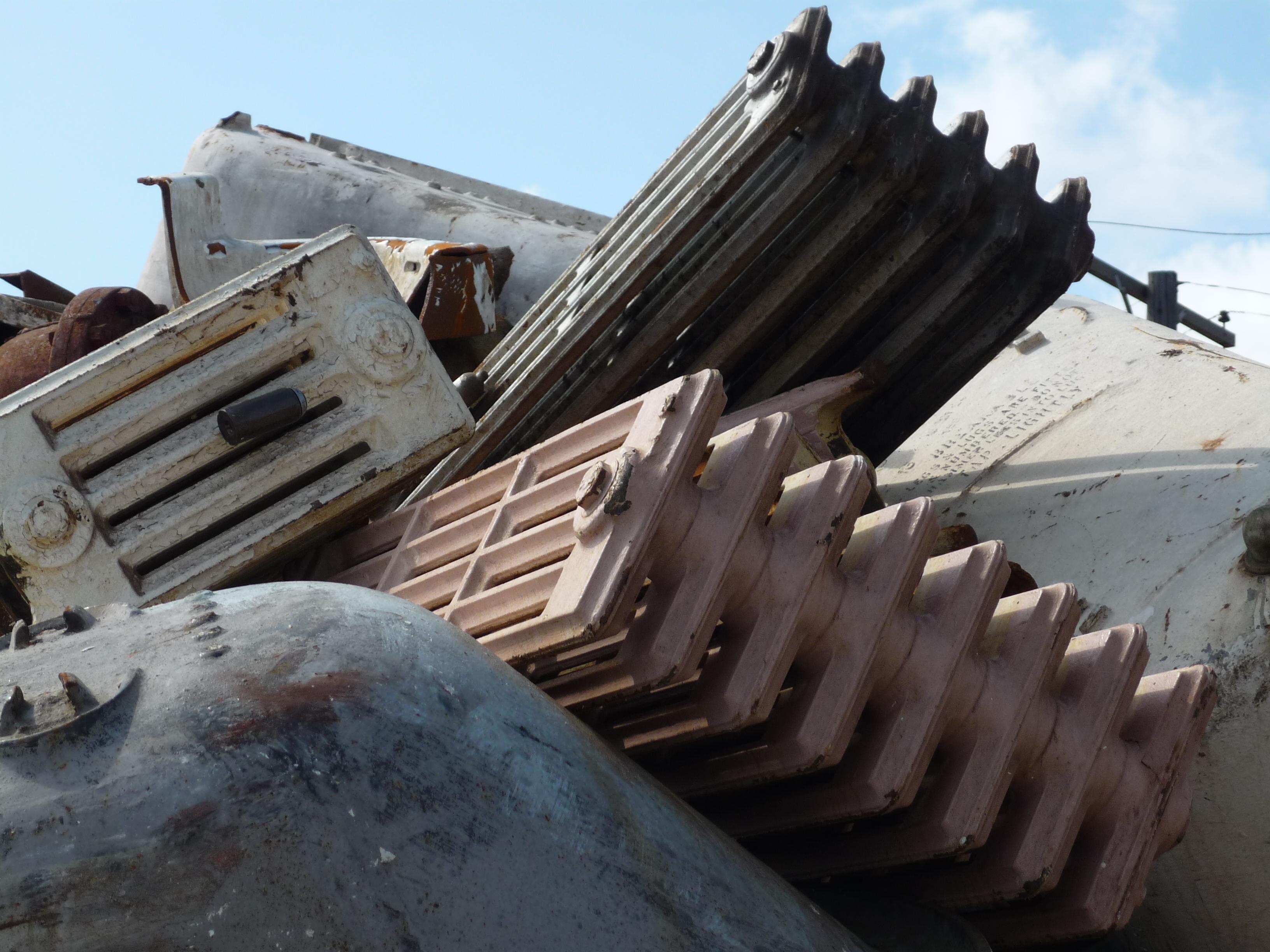 We buy, process and recycle all ferrous and nonferrous metals.