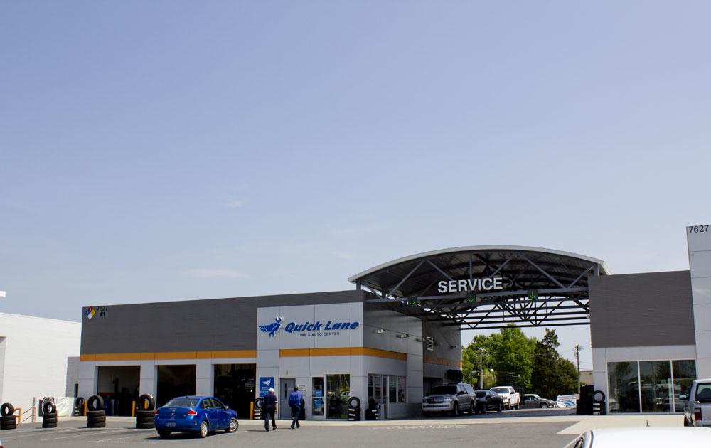 Keith Hawthorne Ford of Charlotte Service Entrance