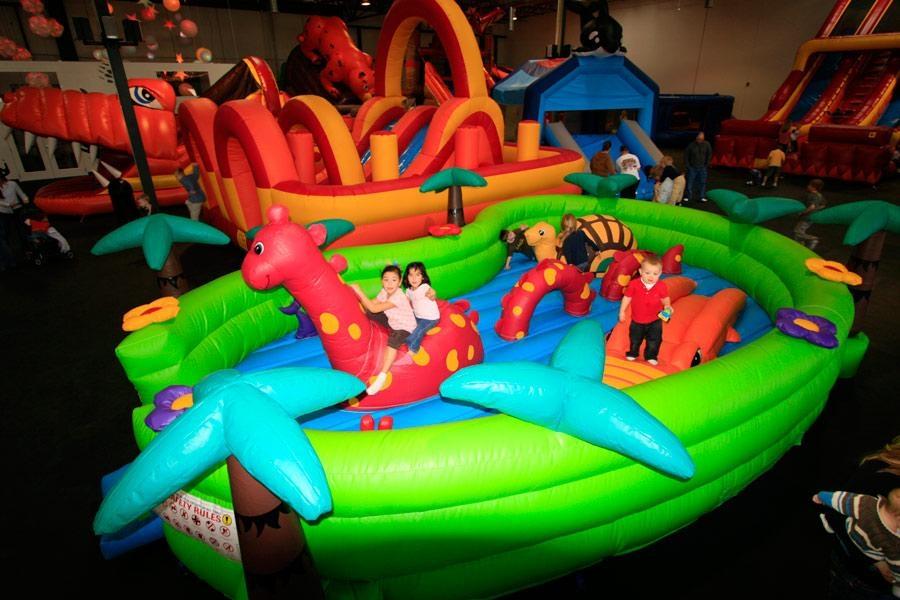 Inflatable playground