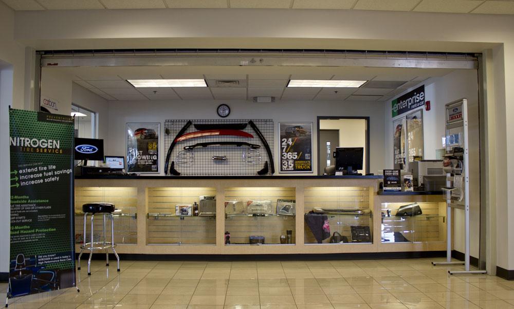 Keith Hawthorne Ford of Charlotte Parts Counter