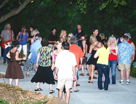 The dance floor at Sunset at the Peak event. Visit our website today for event details and reservations!