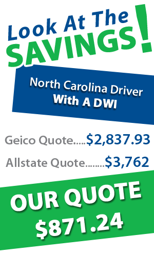 We Guarantee The Lowest Auto Insurance for any Driver with a DWI