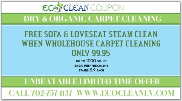 Carpet Cleaning Las Vegas - Eco Clean - 702-757-1137