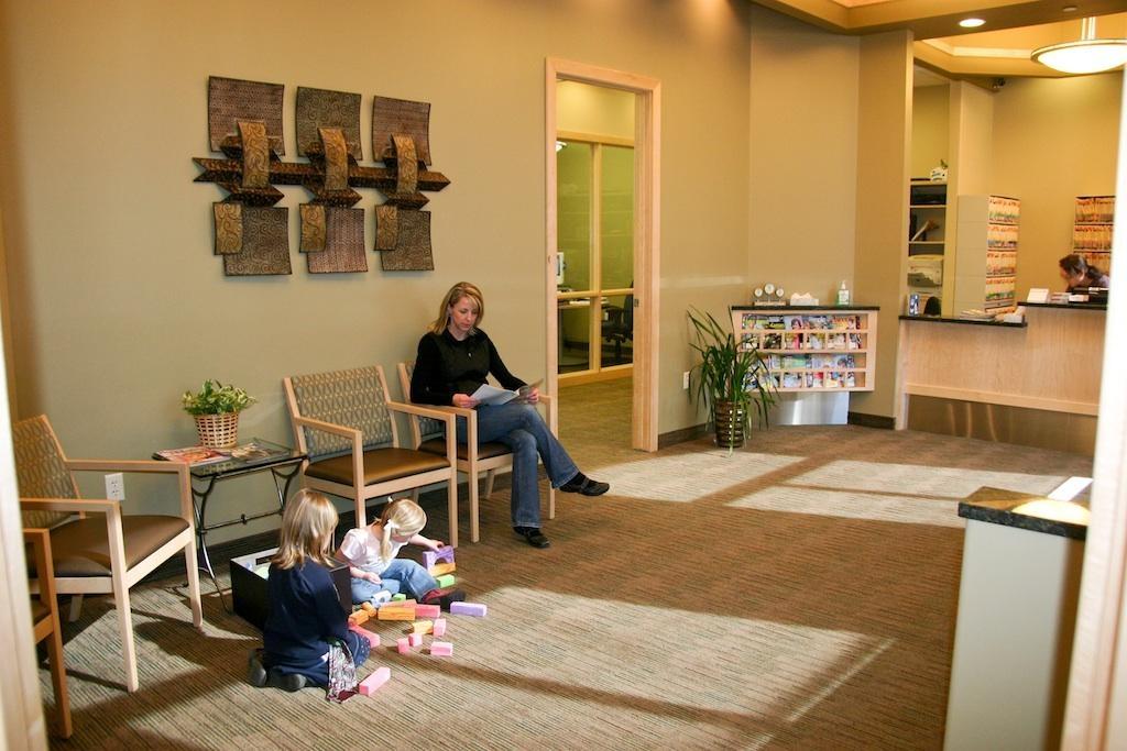 comfortable reception area