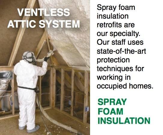 Spray foam is the best insulation system.