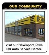 Three Quad Cities locations to serve you.