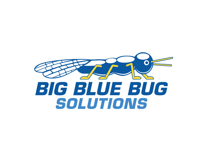 Big Blue Bug Solutions Logo