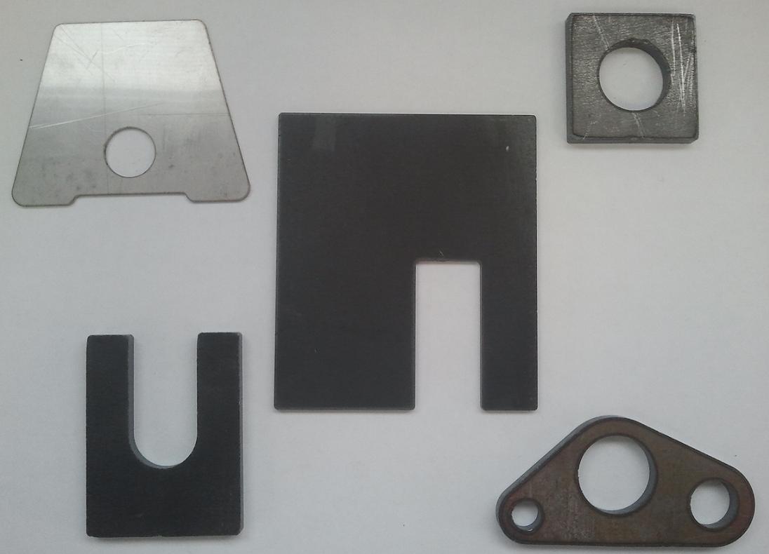 Laser cut parts