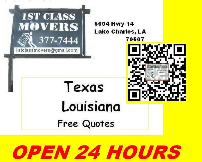 1st Class Movers- open 24 hours- http://www.youtube.com/v/3v3Dx2j_sQ0?fs