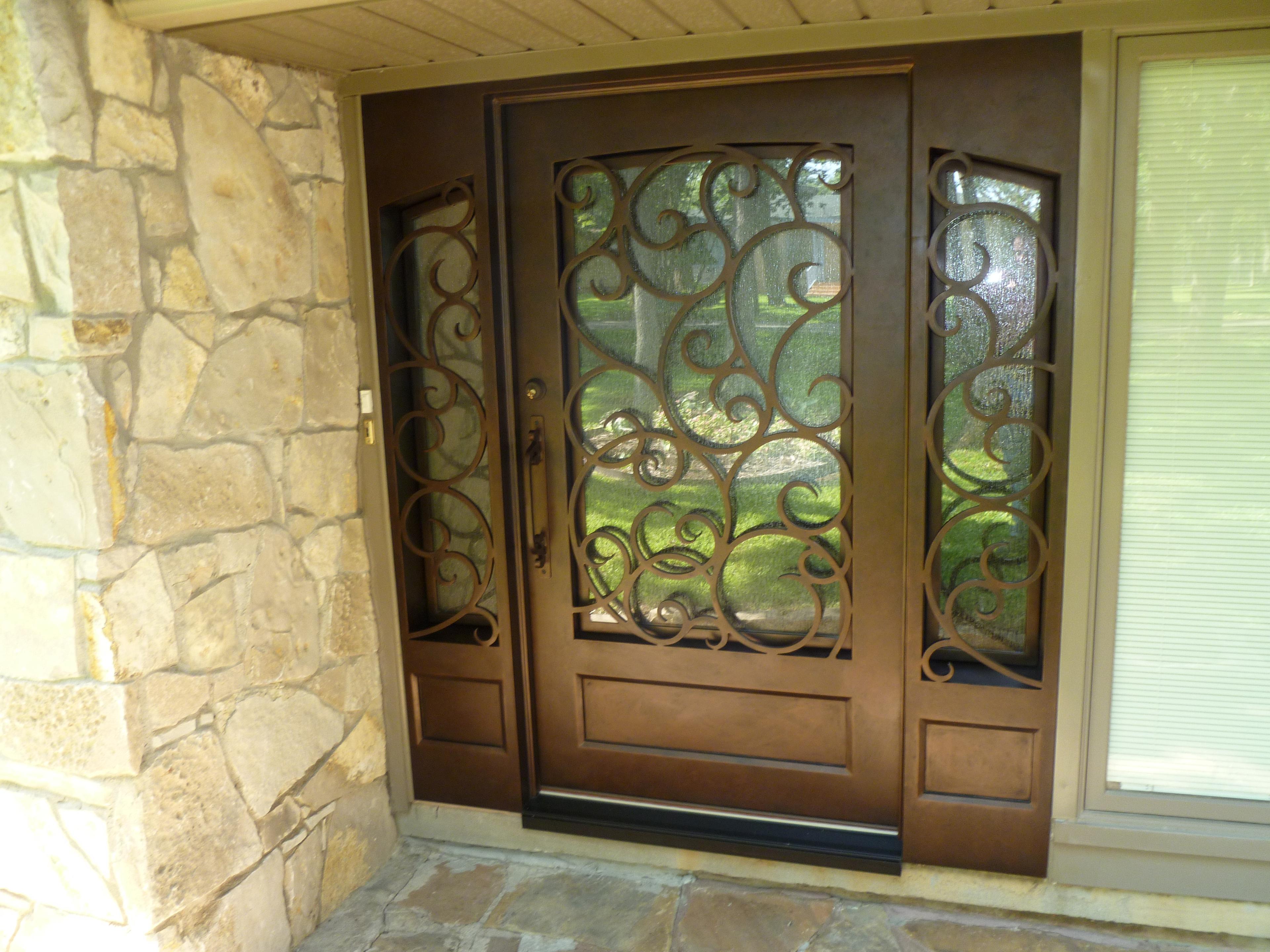 Wrought Iron Door