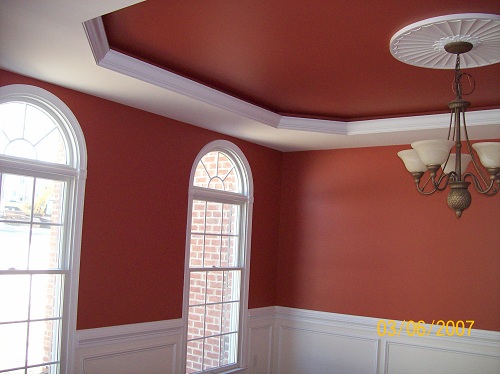 Red Dining Room