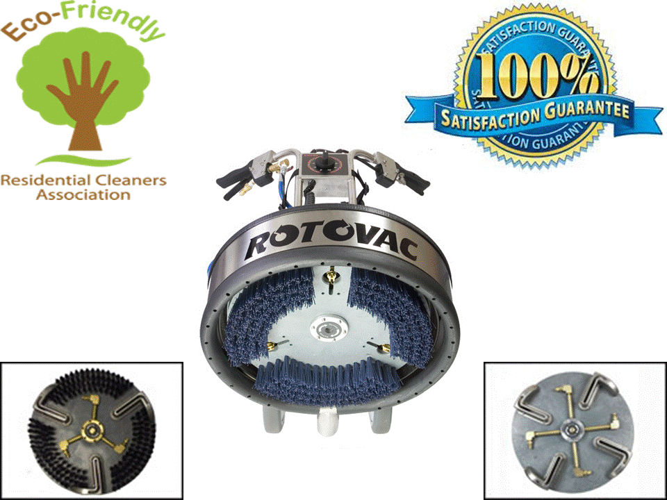 Power Wash Carpet Cleaning Rotary Cleaning System