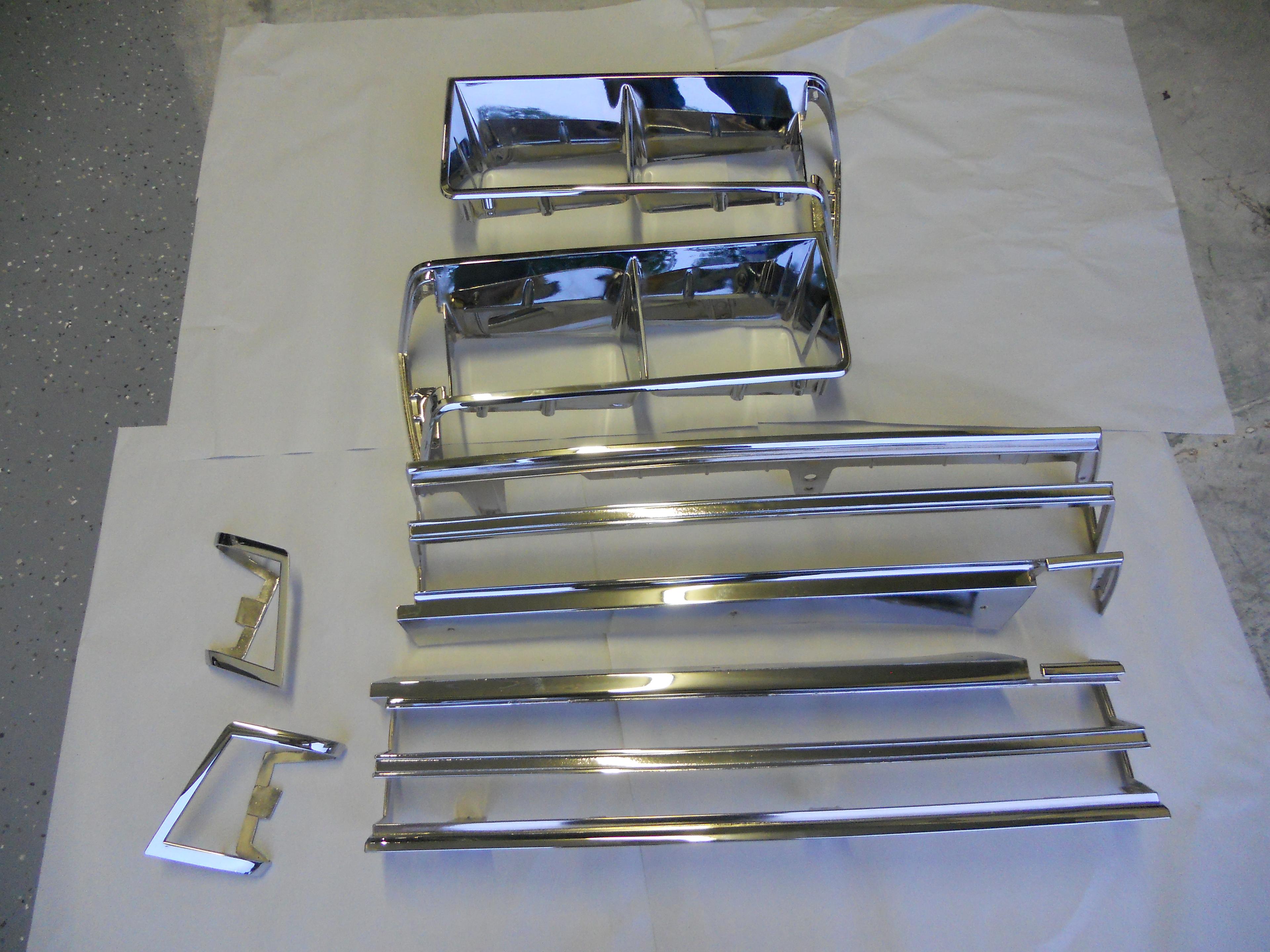 Plastic Chrome Plated Parts