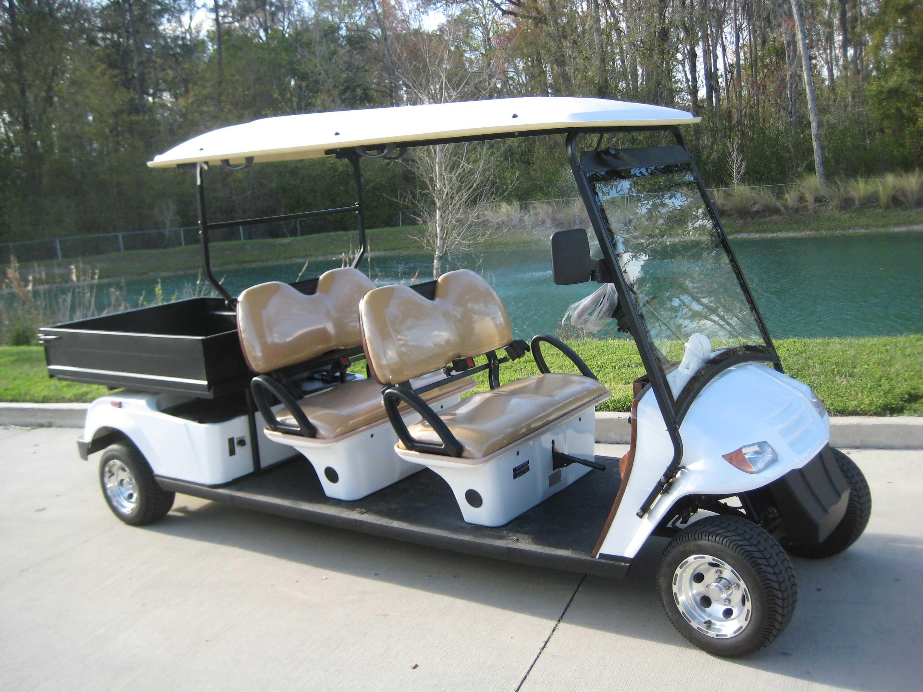 Street Legal Golf Carts are also available to purchase on site, or via the Web.