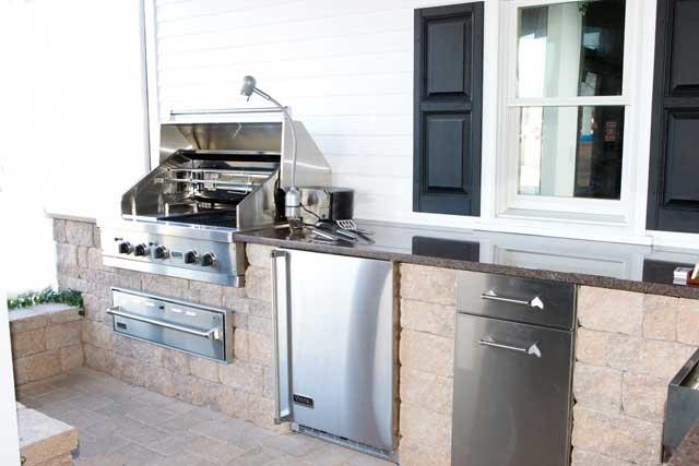 Outdoor Kitchen Display