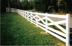 5 Rail Farm Fence