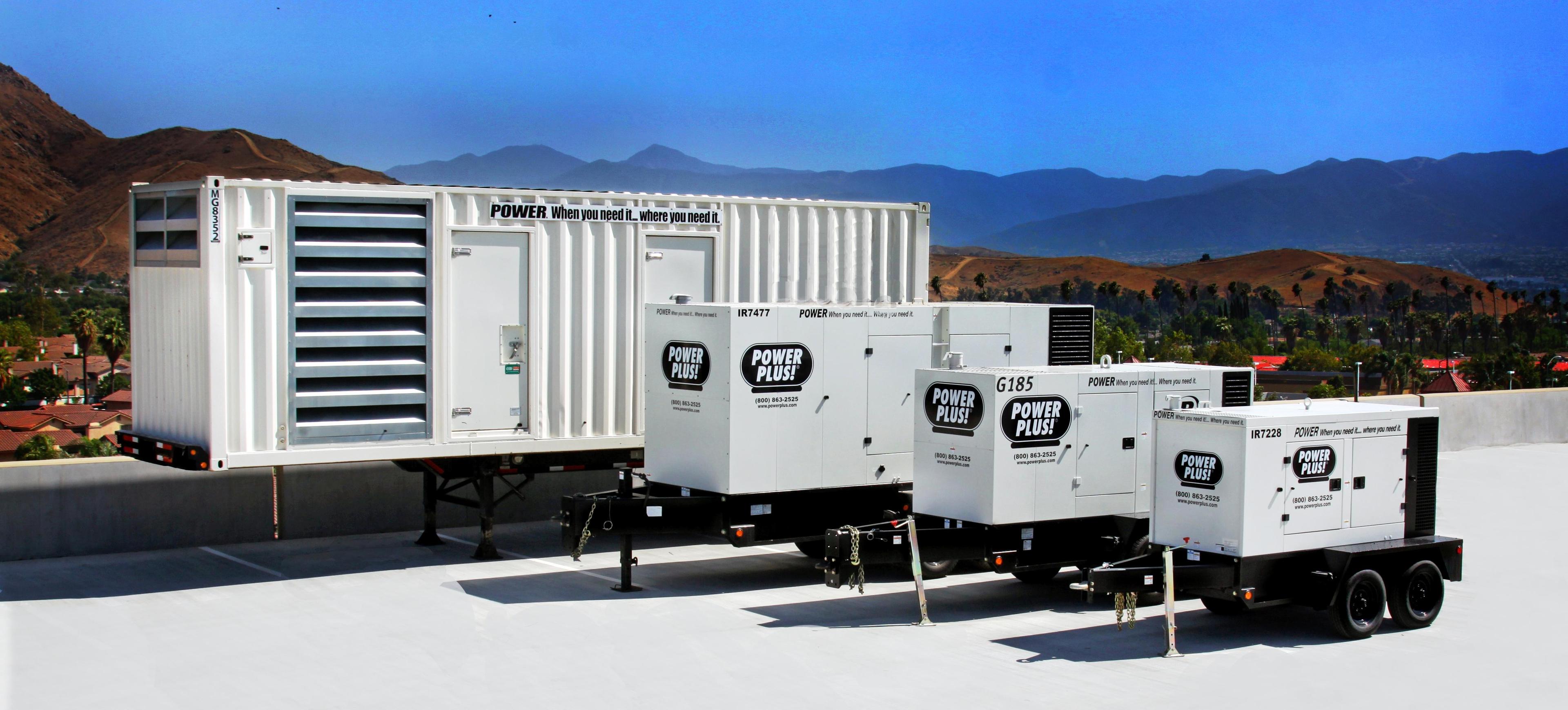 Generators from 20Kw to 4MW