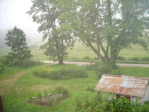 Misty Kickapoo Valley morning