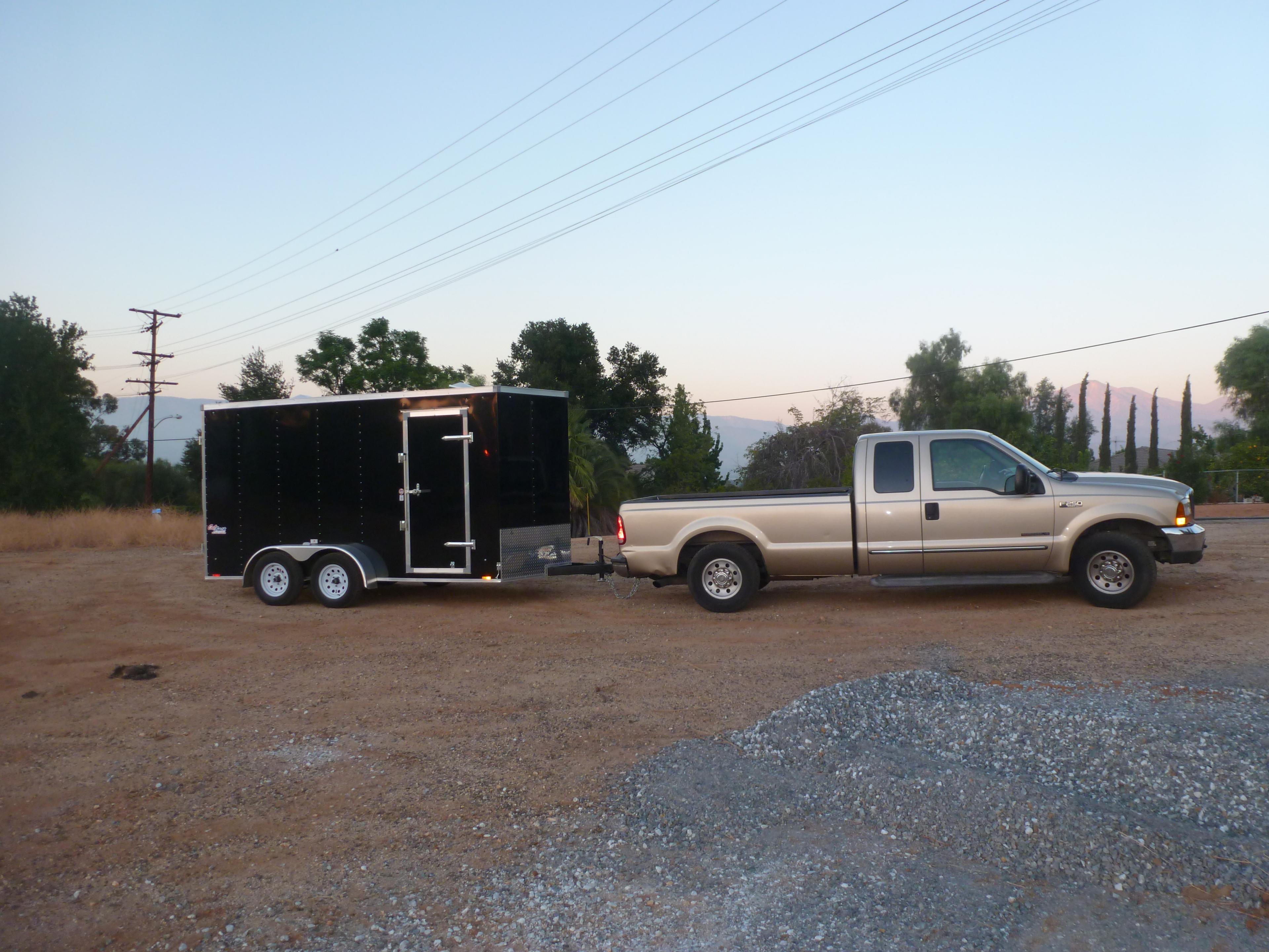 Company Truck and Trailer