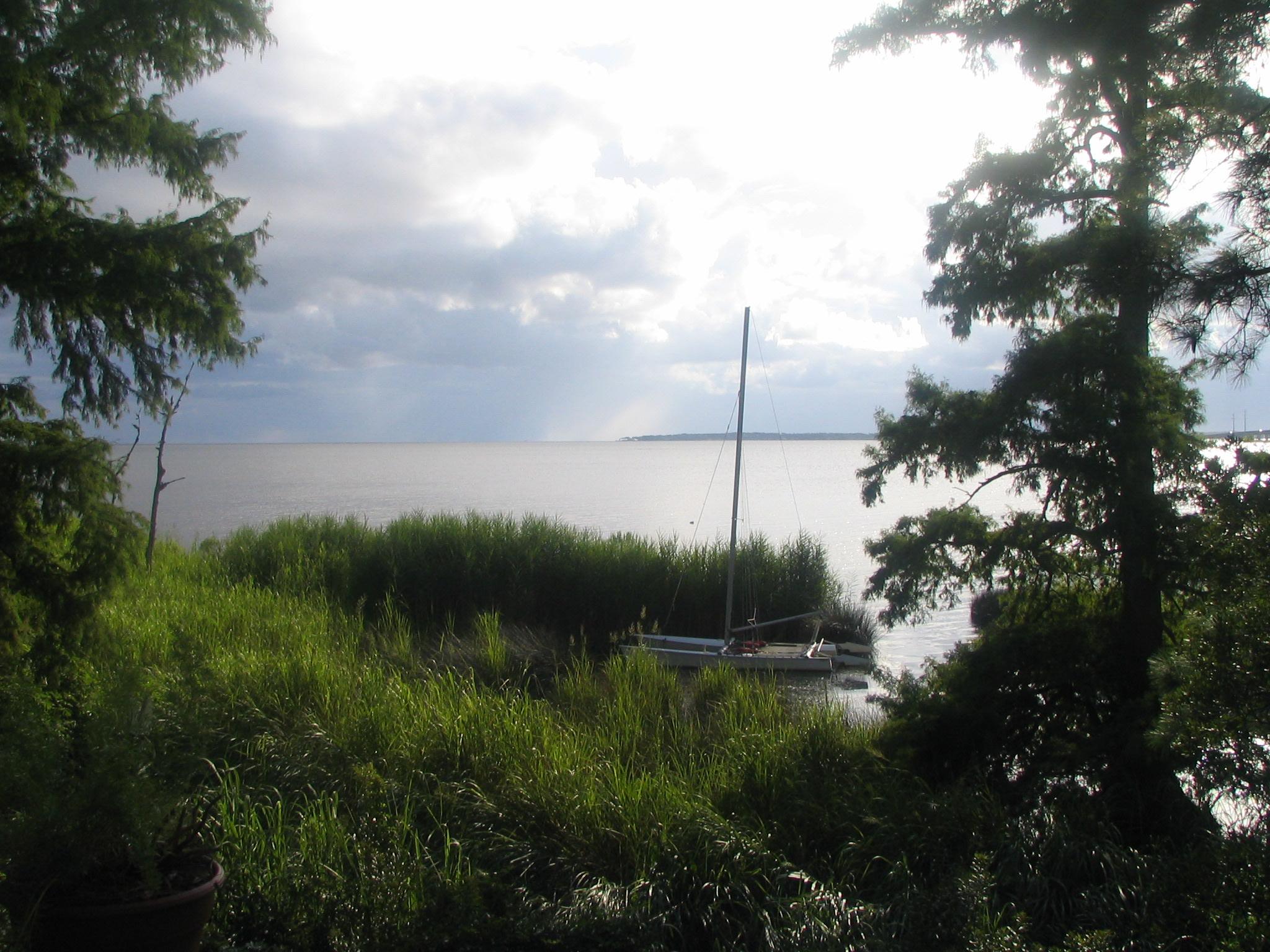 View of The sound from The Inn